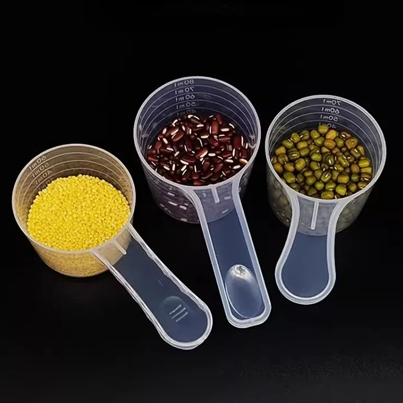 Kitchen Baking Scale - 2-10pc 15-120ml Plastic Measuring Coffee Scoop