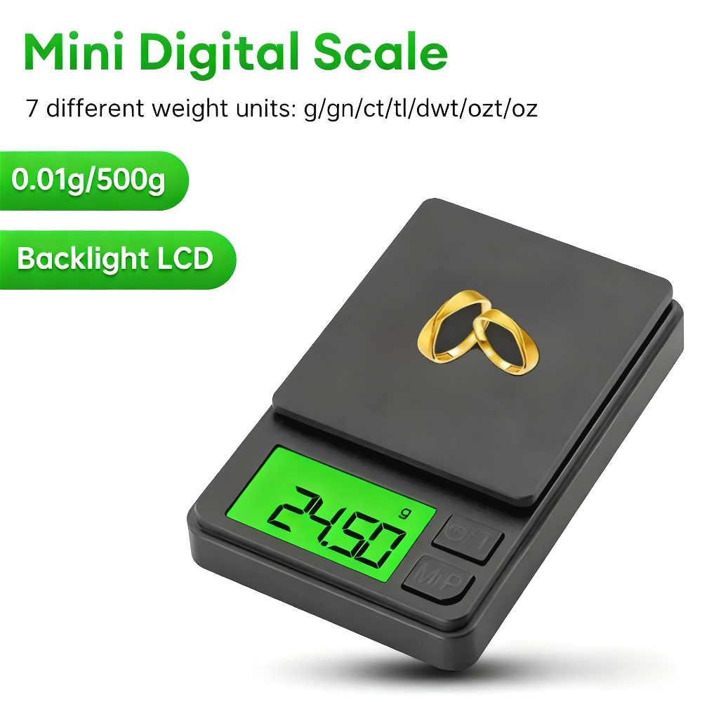 Kitchen Baking Scale - 200/500/1000g 0.01g mini digital scale high