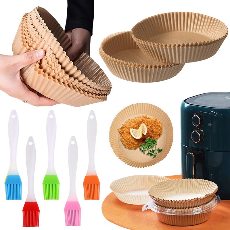 Kitchen Paper For Baking - 50/100PCS Air Fryer Paper Plate with