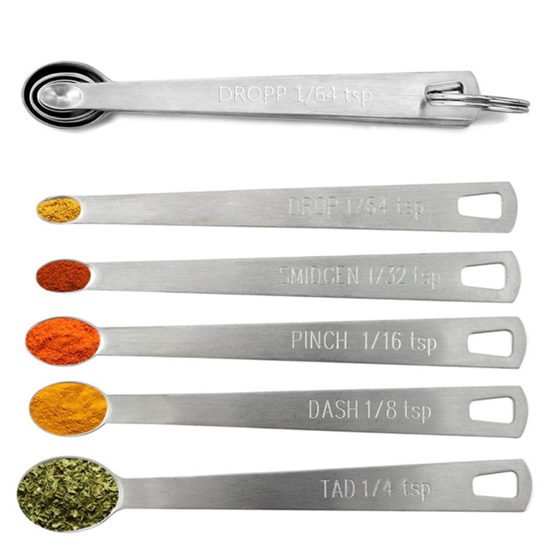 Kitchen Baking Kit - Practical 5pcs/Set Mini Measuring Spoon Baking