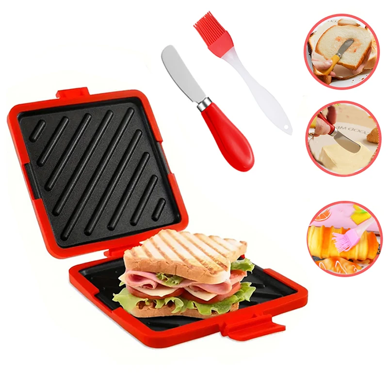 3pack Food Grade Sandwich Toas - Kitchen Baking Brush recension och pris