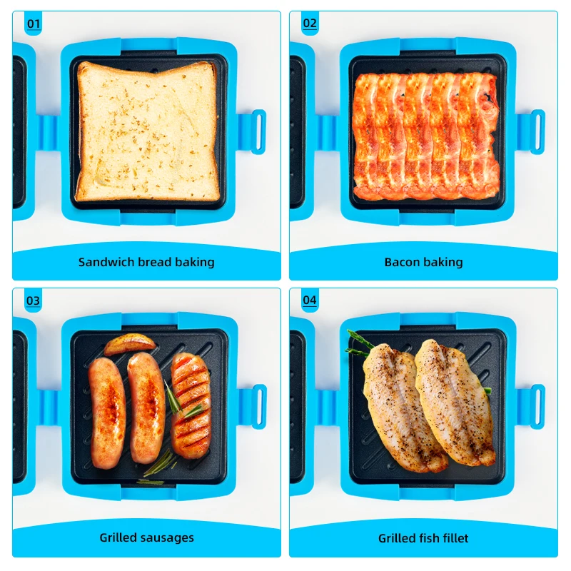 3pack Food Grade Sandwich Toas - Kitchen Baking Brush recension och pris
