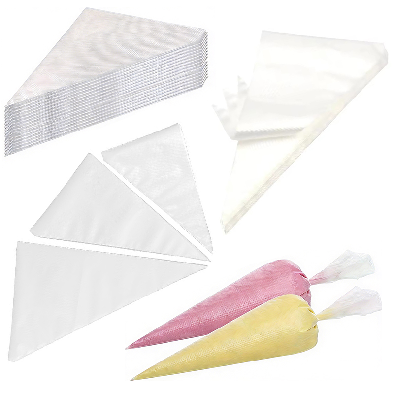 50PCS/Pack Piping Bag Disposab - Piping Bag Disposable recension och pris