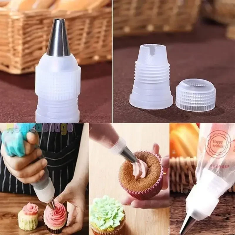 5-20pcs Coupler Adaptor Icing  - Piping Bag Disposable recension och pris