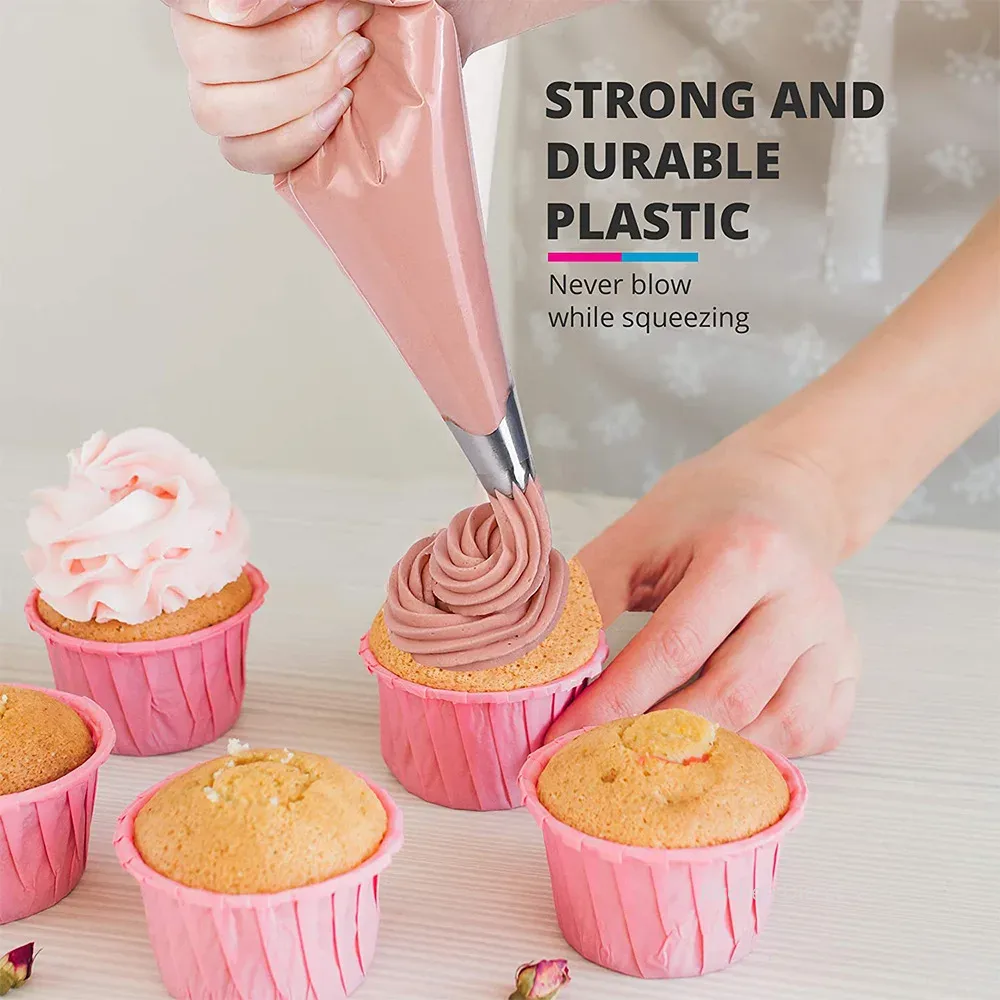 20/50/100PCS Disposable Food P - Piping Bag Disposable recension och pris