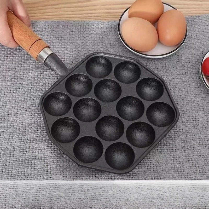 Baking Takoyaki Pan 14 Holes G - Kitchen Baking Brush recension och pris