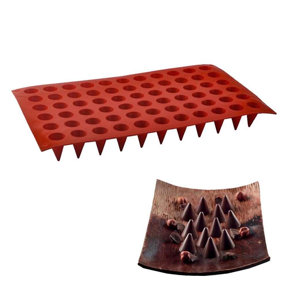66-Cells Cone Chocolate Baking - Kitchen Baking Decor recension och pris