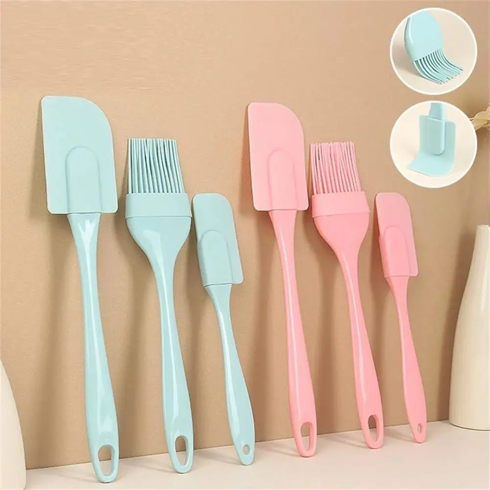 3Pcs Non-Stick Silicone Cream  - Kitchen Baking Brush recension och pris