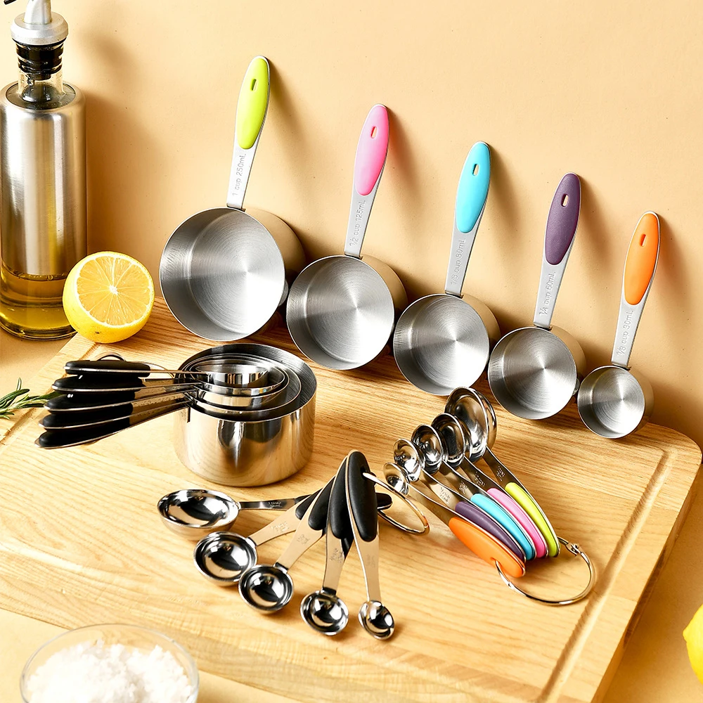 5/10Pcs Stainless Steel Measur - Kitchen Baking Kit recension och pris