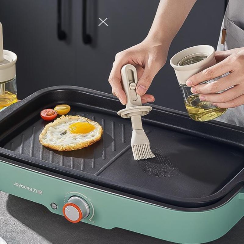 Glass Oil Bottle Food-grade He - Kitchen Baking Brush recension och pris