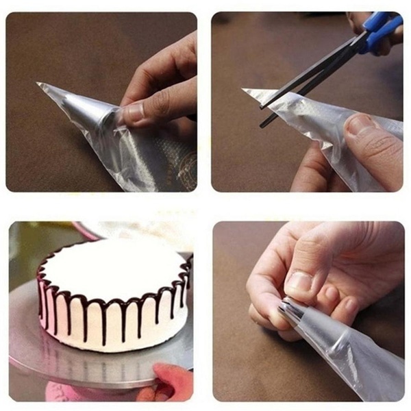 100PCS Disposable Piping Bag I - Piping Bag Disposable recension och pris