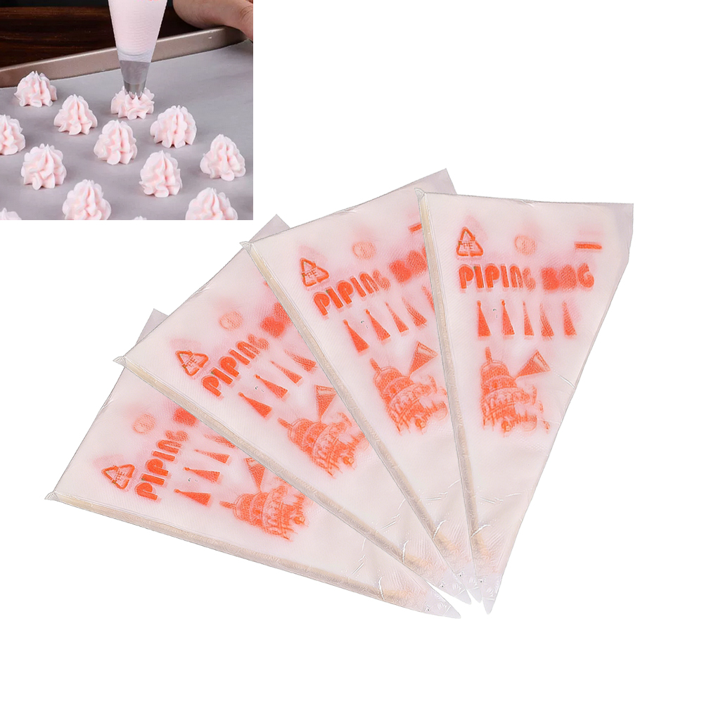 100PCS Thick Disposable Pastry - Piping Bag Disposable recension och pris