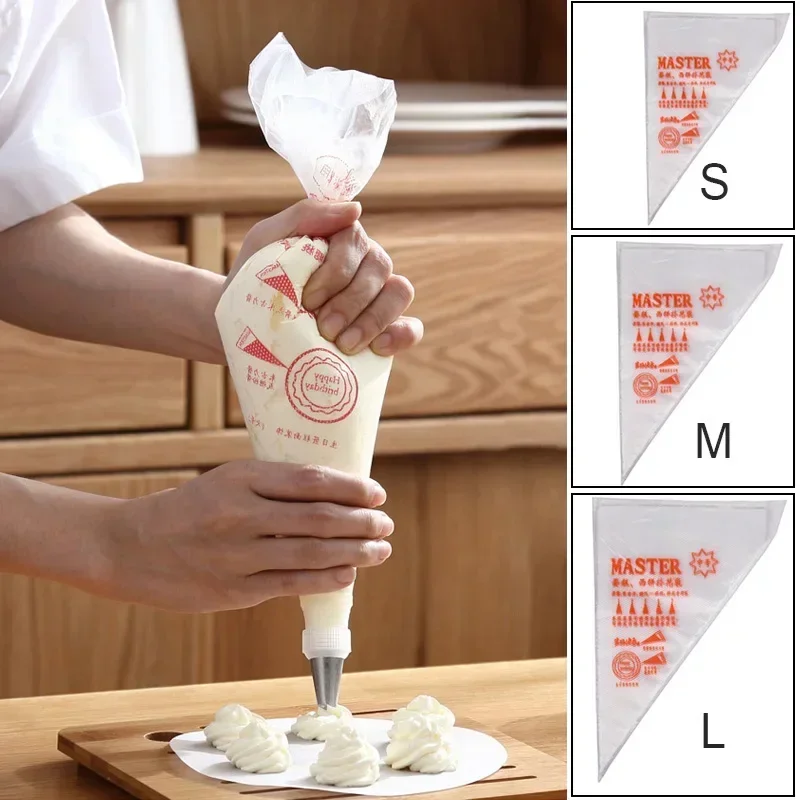 100 Pcs Disposable Pastry Bags - Piping Bag Disposable recension och pris