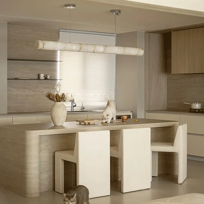 Minimalist Luxury Marble Hangi - Kitchen Baking Island recension och pris