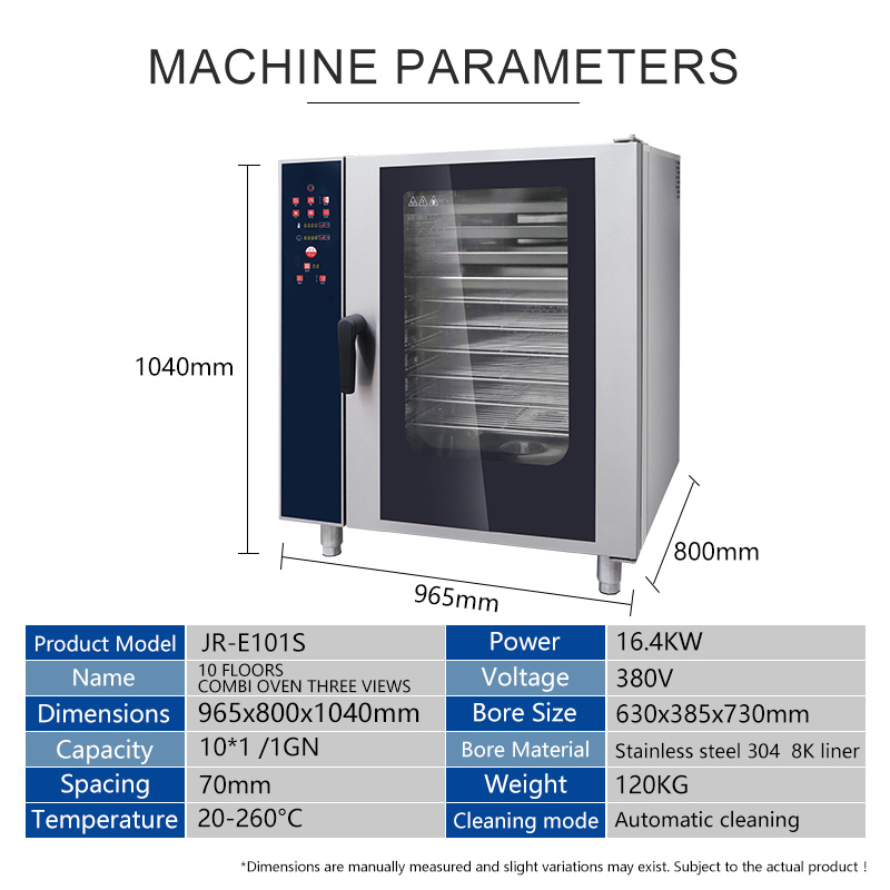 Commercial Electric 5-Tray Ste - Commercial Kitchen Baking Equipment recension och pris