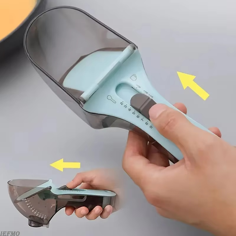Adjustable Measuring Spoon Bak - Kitchen Baking Scale recension och pris