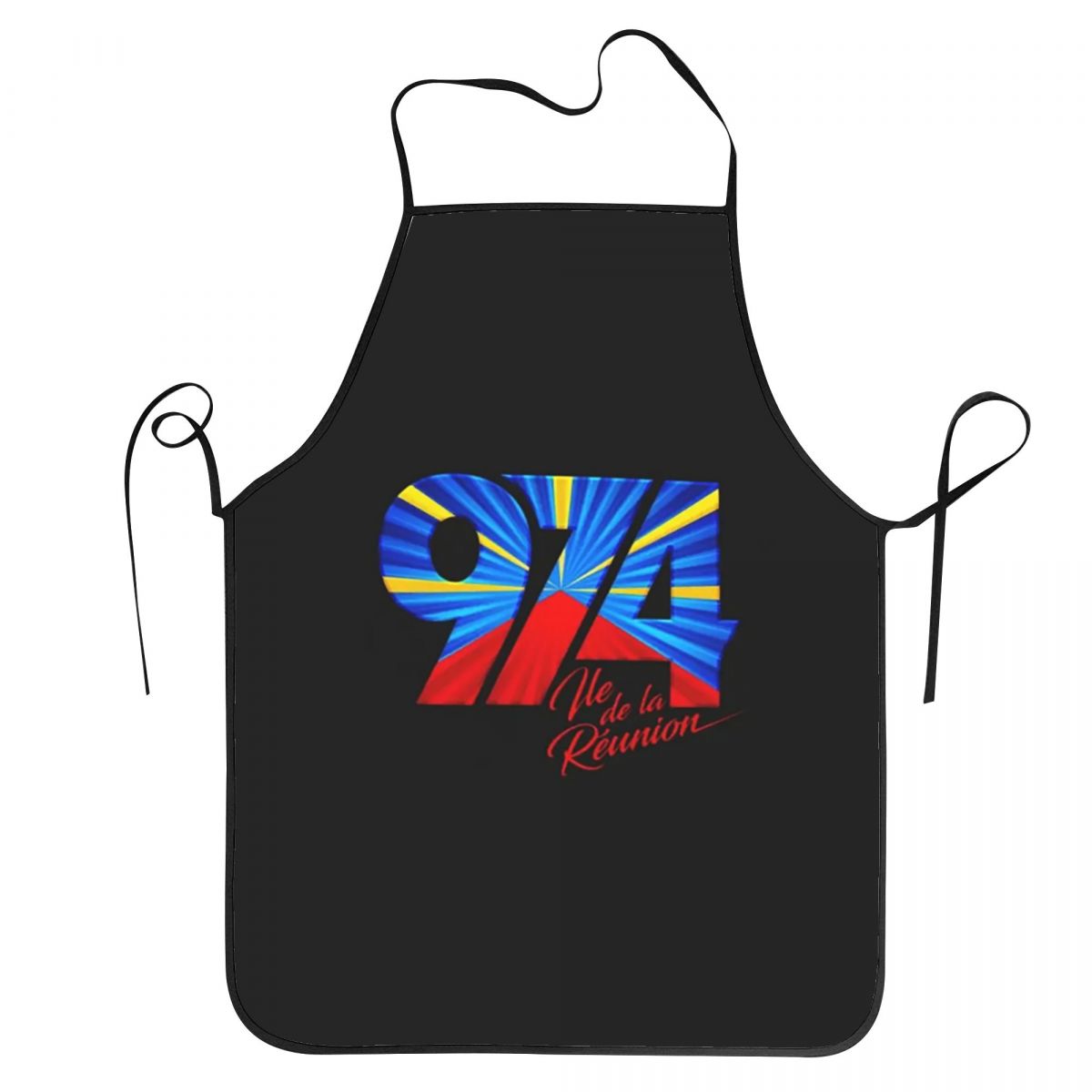 974 Reunion Island Flag Apron  - Kitchen Baking Island recension och pris