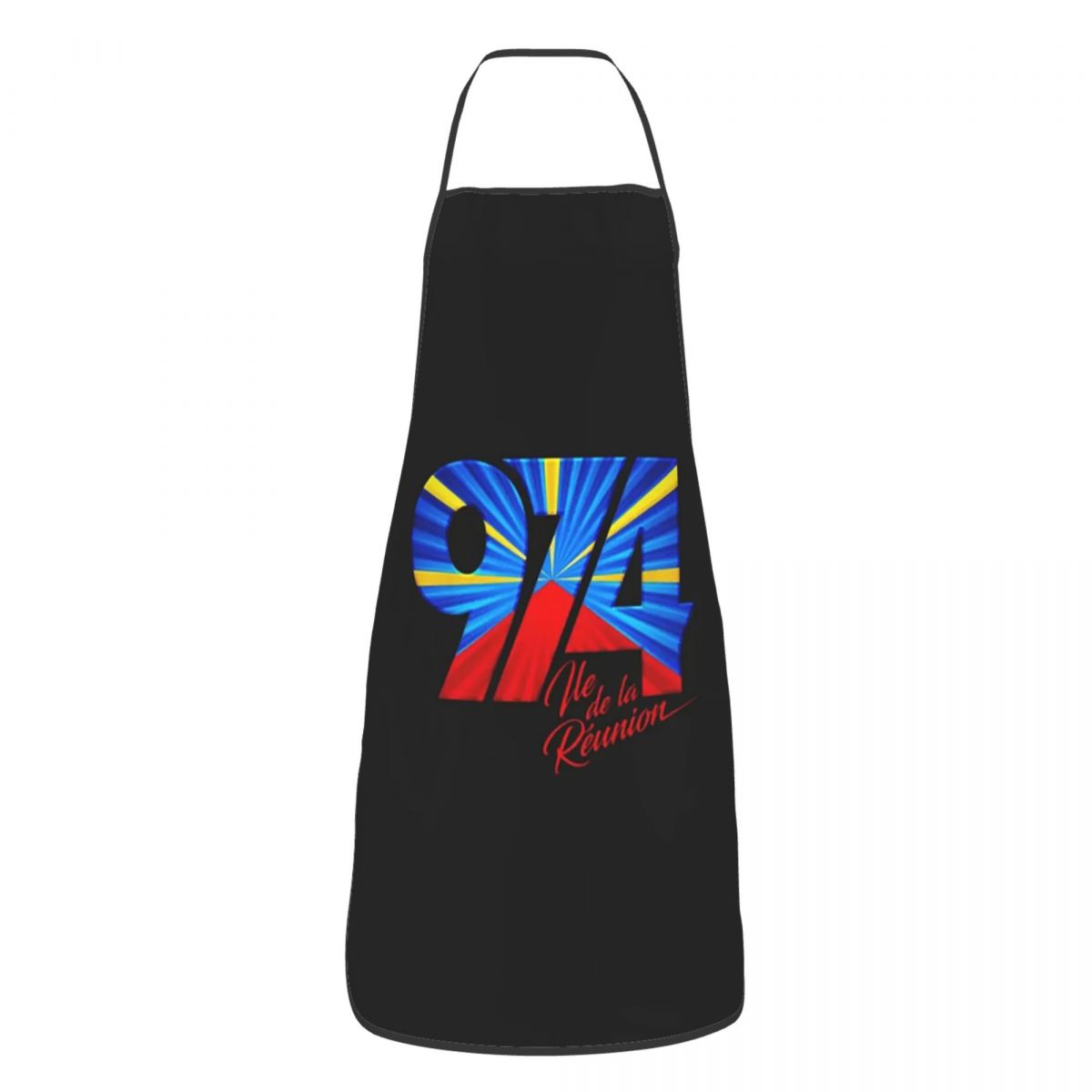 974 Reunion Island Flag Apron  - Kitchen Baking Island recension och pris