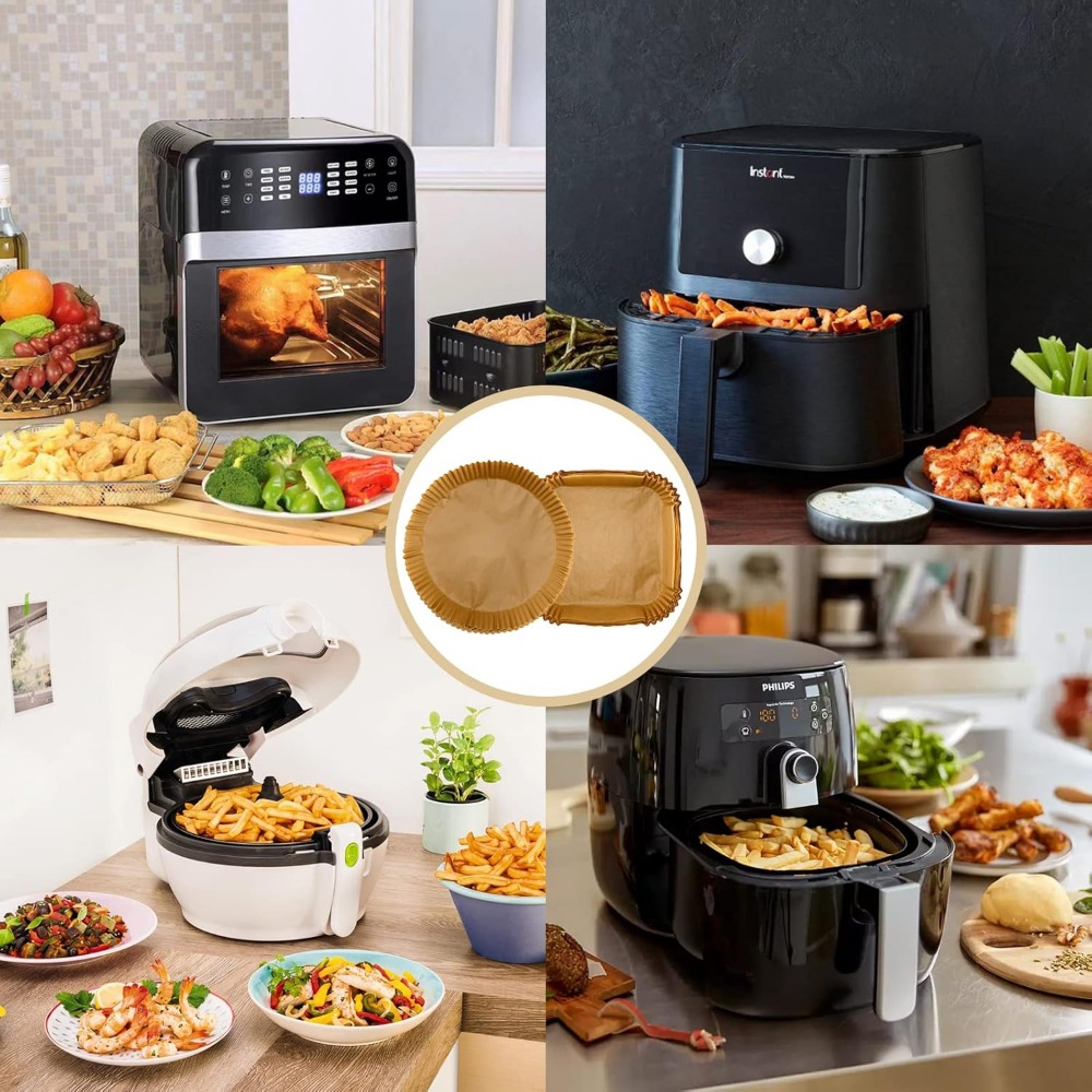 50/100pcs Air Fryer Disposable - Kitchen Paper For Baking recension och pris