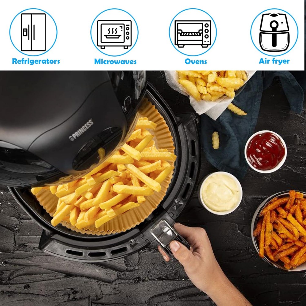 50/100pcs Air Fryer Disposable - Kitchen Paper For Baking recension och pris