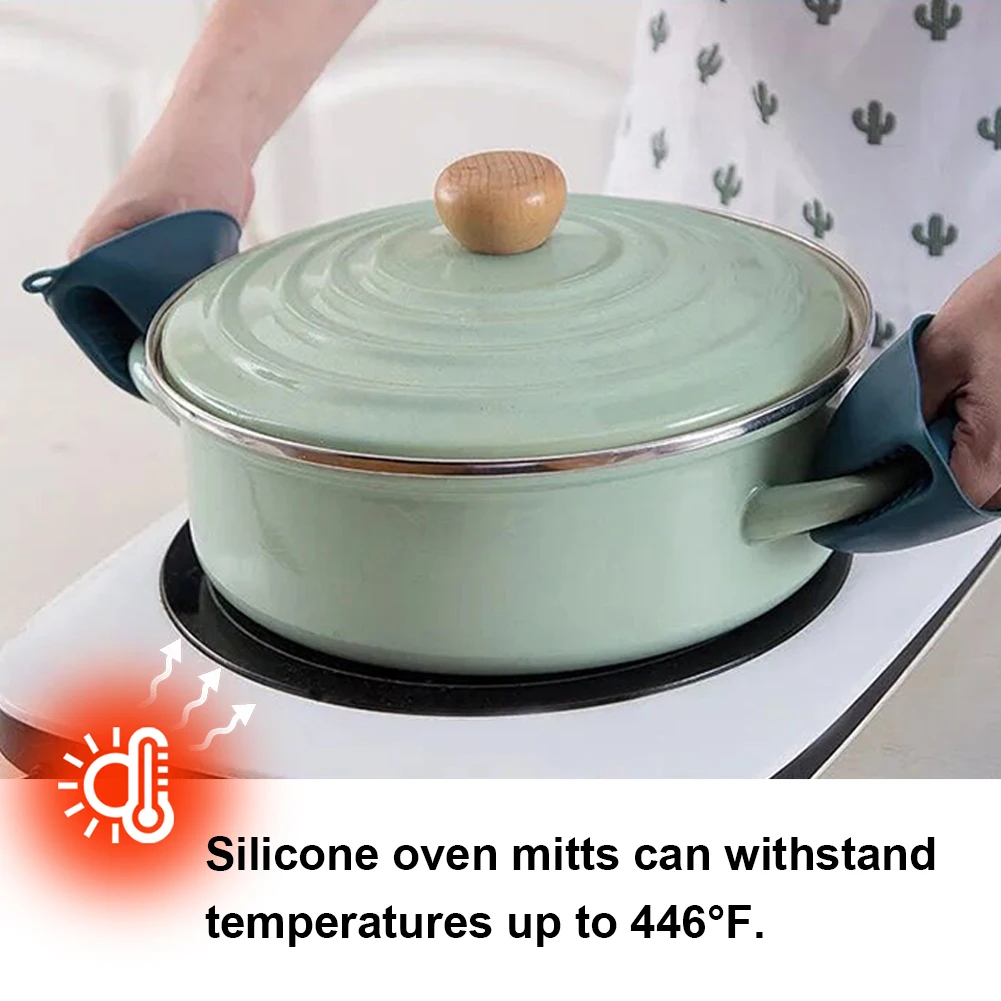 Silicone Oven Mitts Heat Resis - Kitchen Oven Baking Pans recension och pris