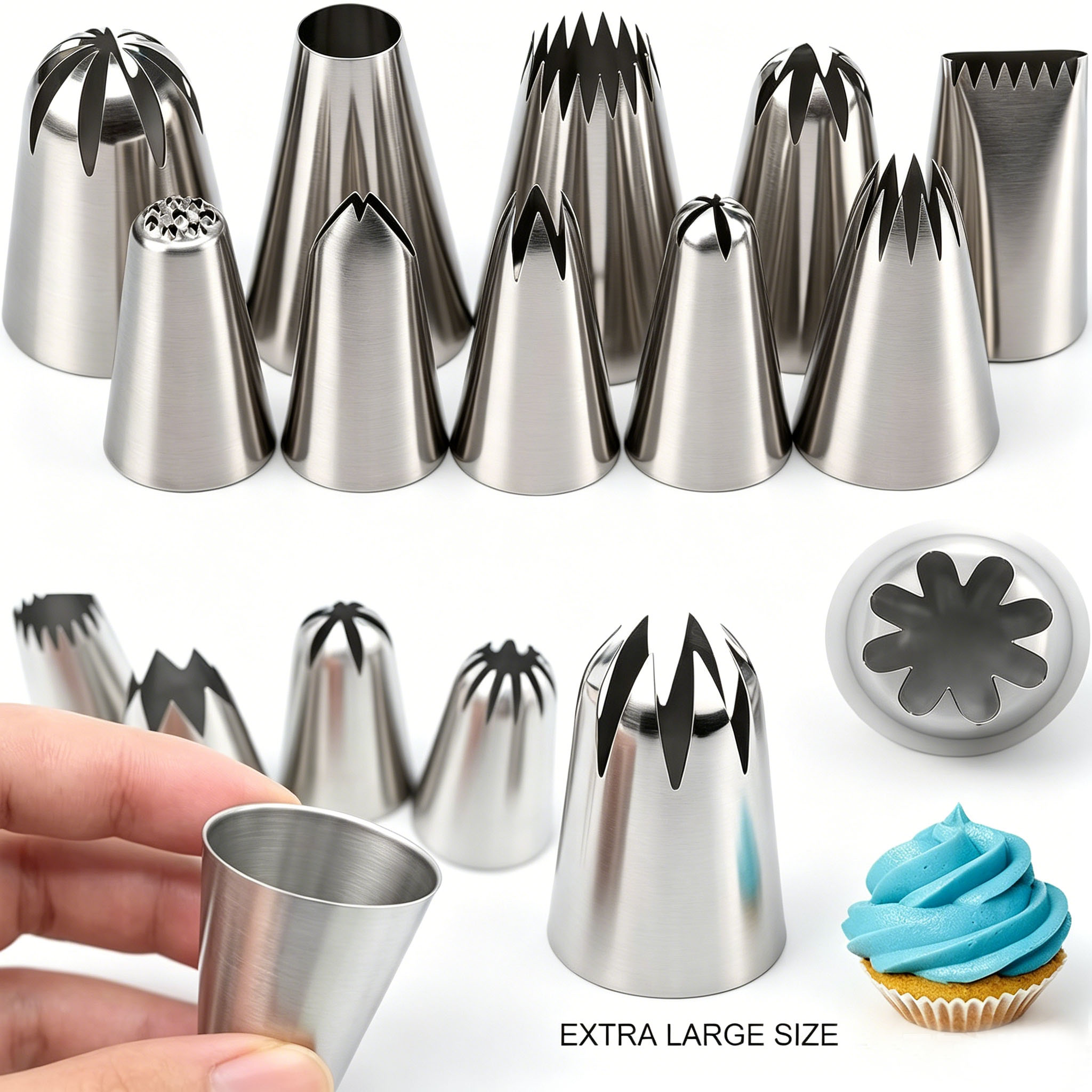 31Pcs Cake Decorating Piping T - Piping Bag Disposable recension och pris