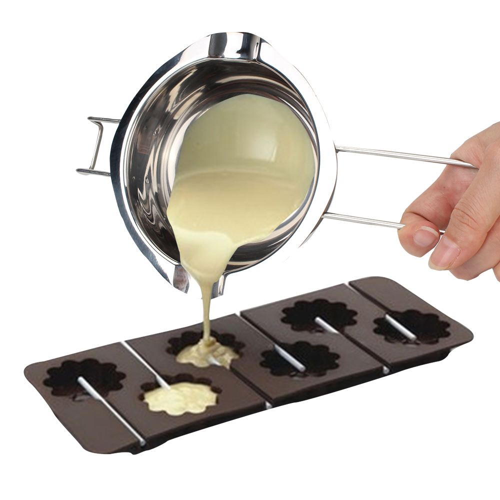 Chocolate Butter Melting Pot P - Kitchen Baking Brush recension och pris