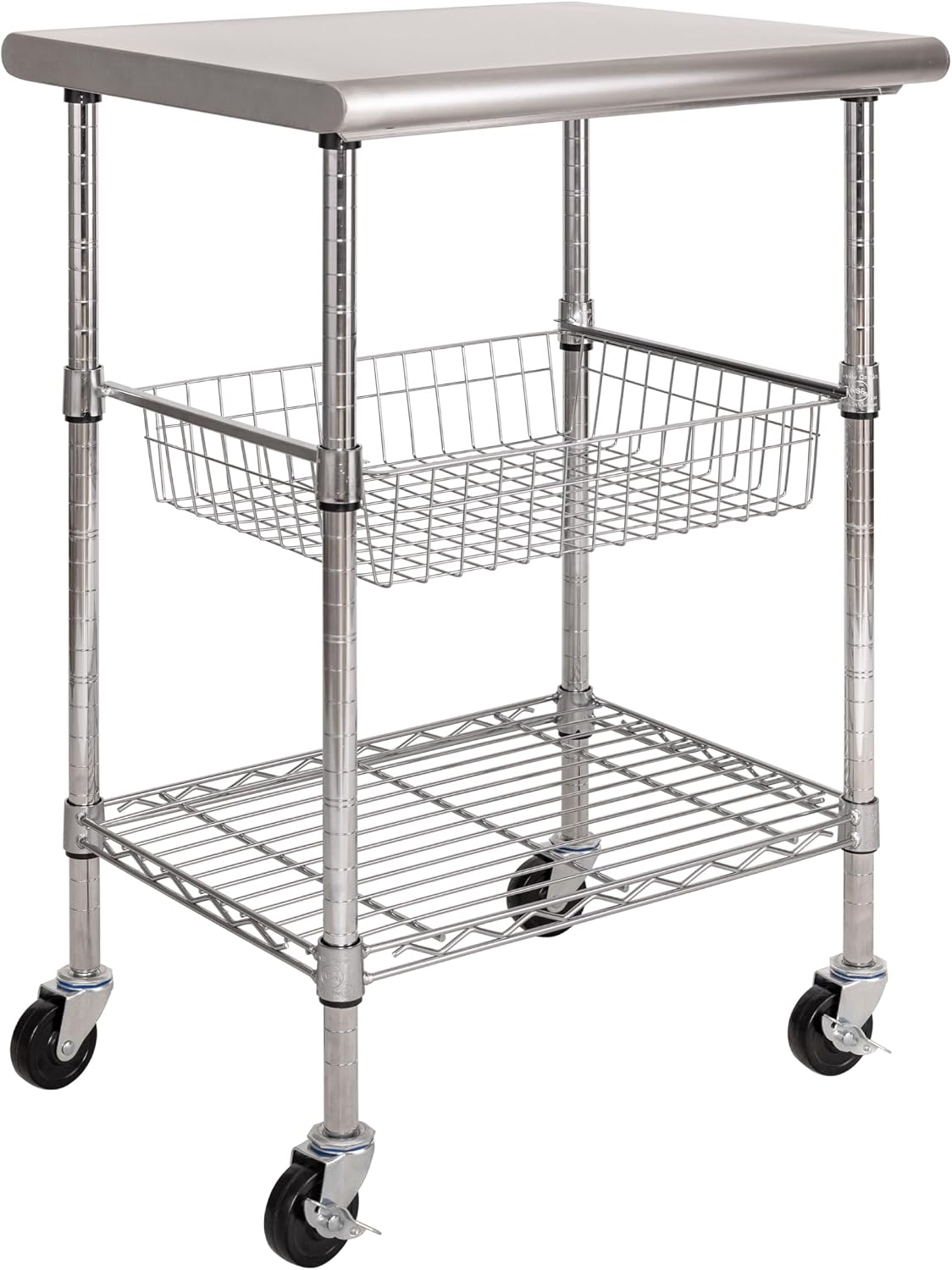 Stainless Steel Commercial Pre - Kitchen Baking Island recension och pris