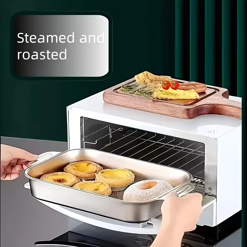 Stainless Steel Deep Baking Pa - Kitchen Oven Baking Pans recension och pris