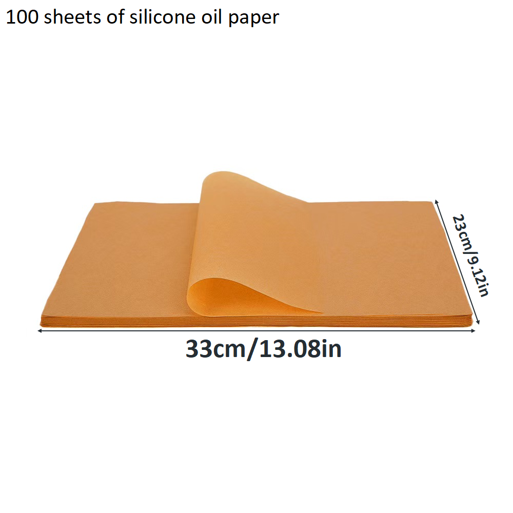 Rectangular Silicone Oil Paper - Kitchen Paper For Baking recension och pris