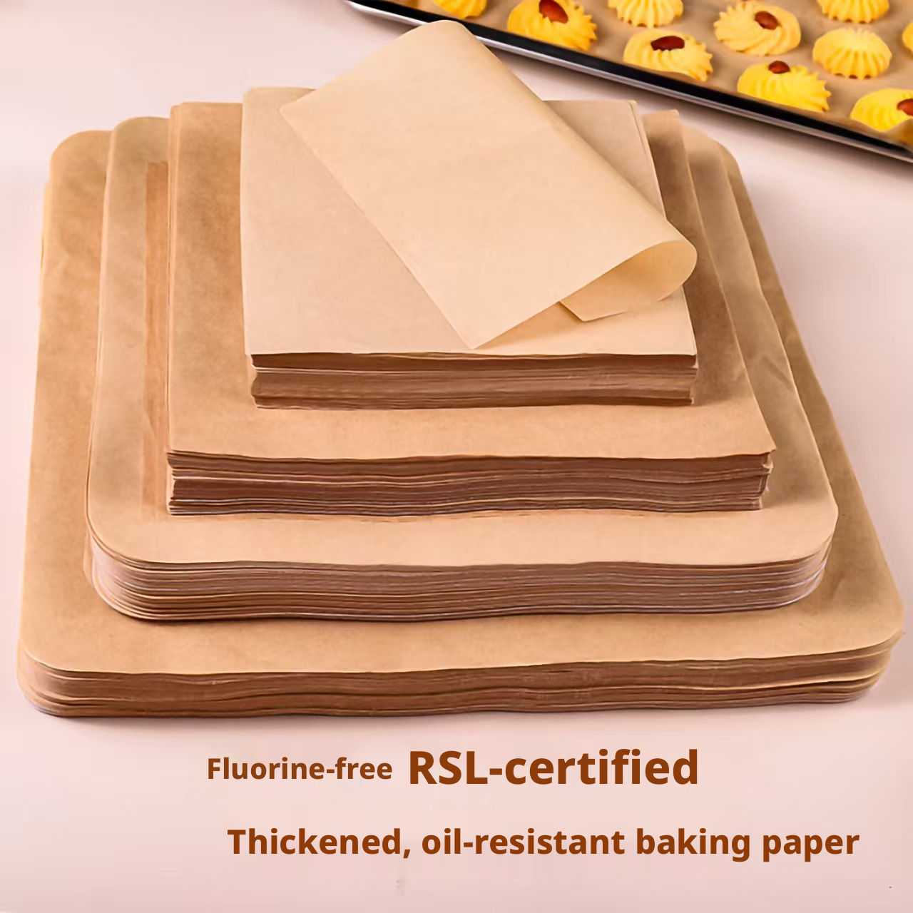 Rectangular Silicone Oil Paper - Kitchen Paper For Baking recension och pris