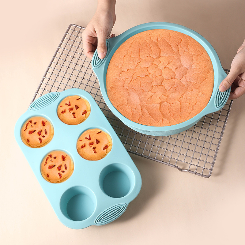 Silicone Cake Baking Mould Set - Kitchen Baking Kit recension och pris