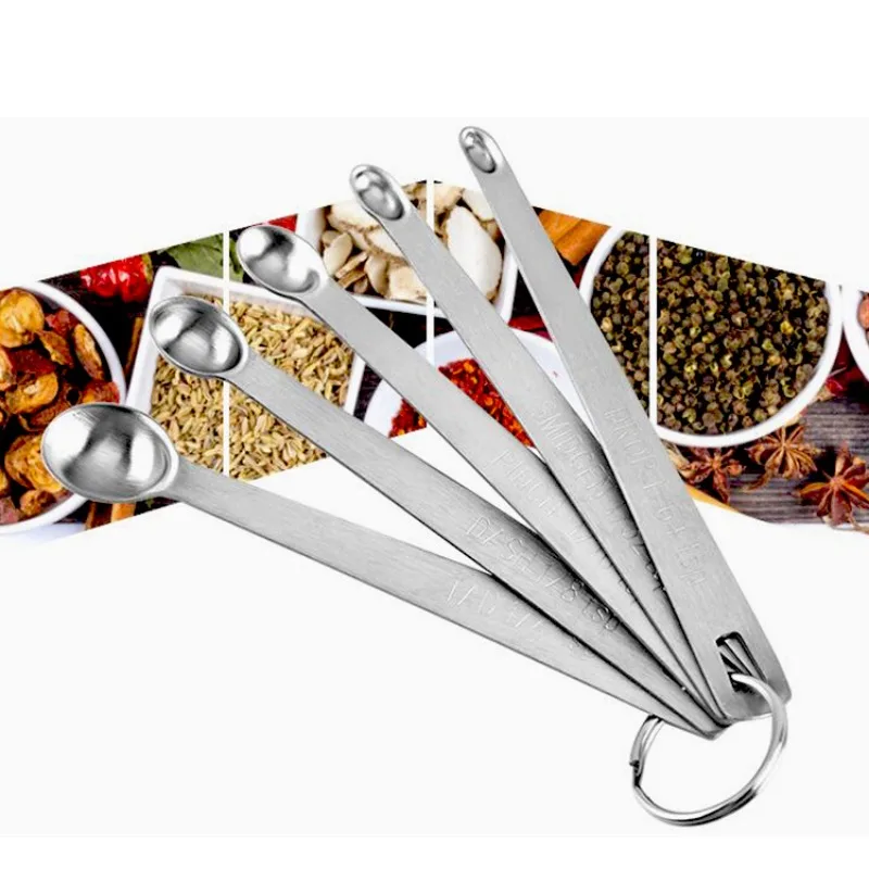 5Pcs Stainless Steel Mini Meas - Kitchen Baking Kit recension och pris