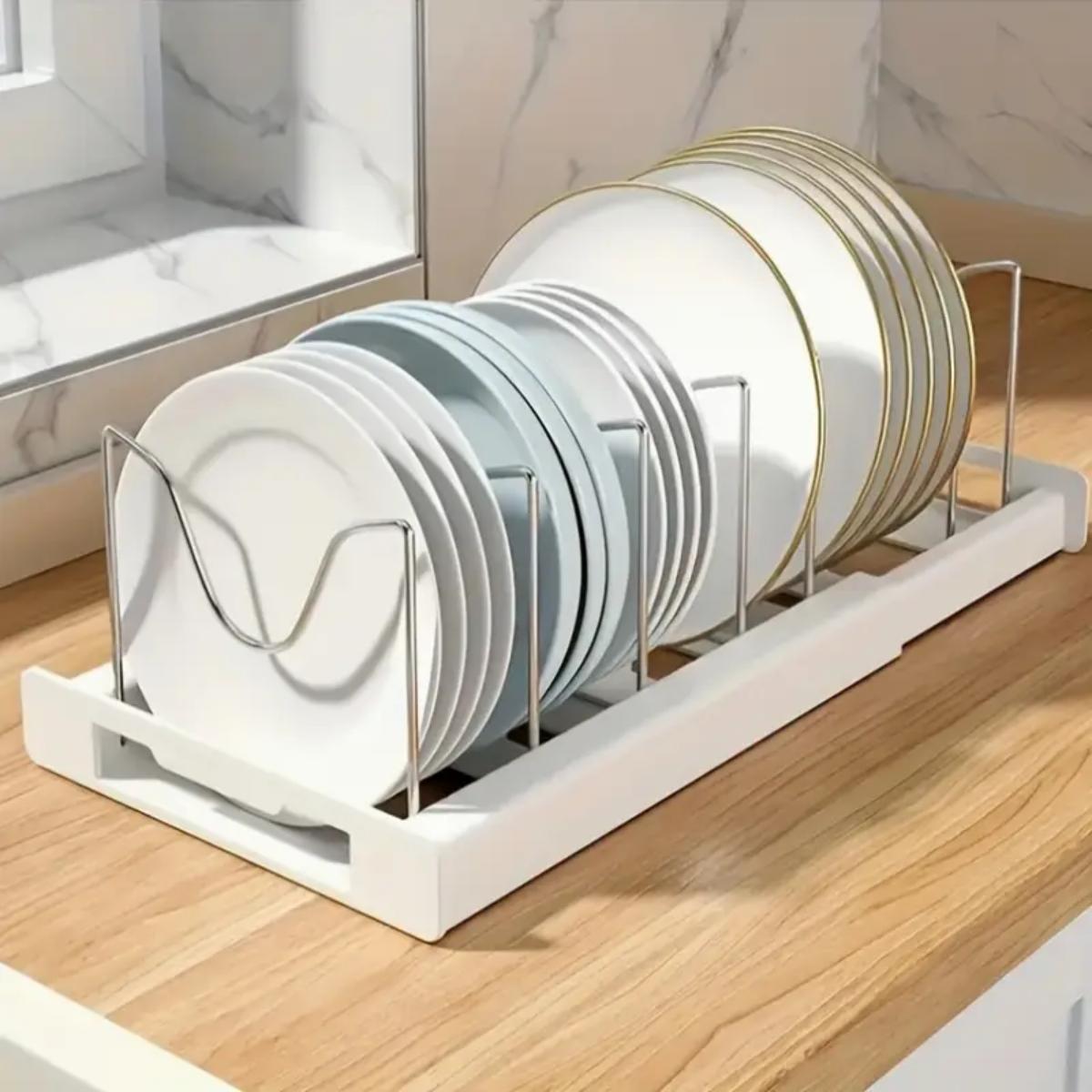 Expandable Kitchen Pot Pan Org - Kitchen Baking Pan Organizer recension och pris