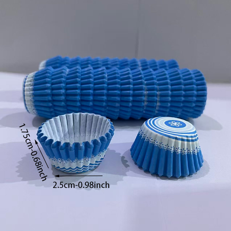 200Pcs/500Pcs/1000Pcs Blue Flo - Kitchen Paper For Baking recension och pris