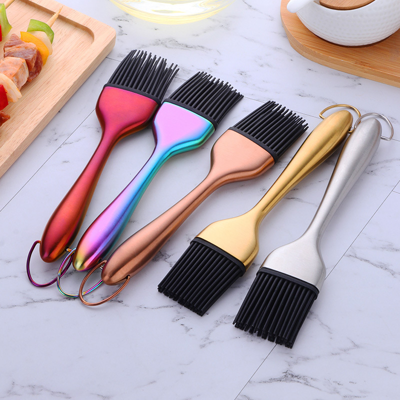 Stainless Steel Silicone Oil B - Kitchen Baking Brush recension och pris