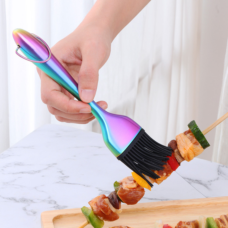 Stainless Steel Silicone Oil B - Kitchen Baking Brush recension och pris