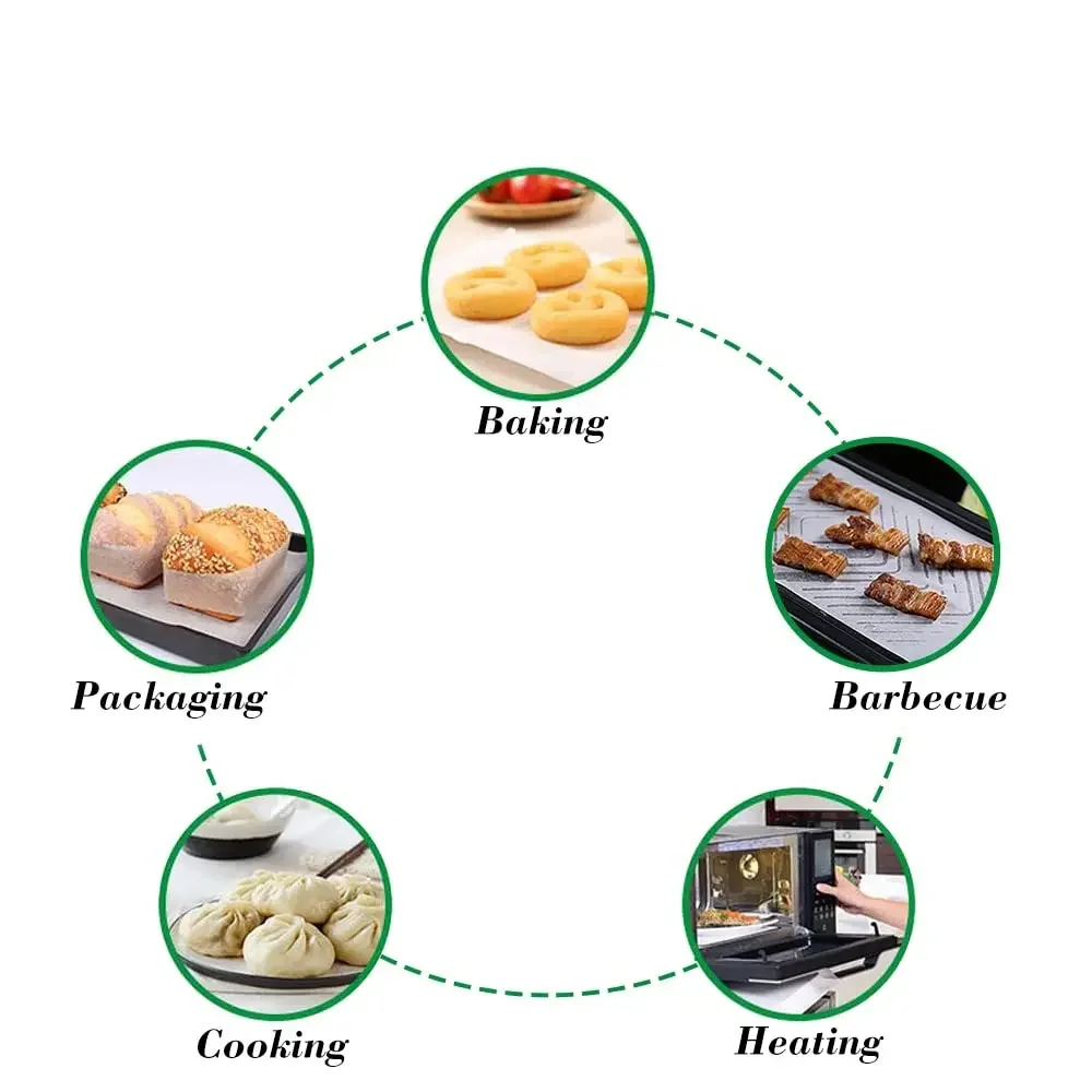 Parchment Paper Baking Sheets, - Kitchen Paper For Baking recension och pris