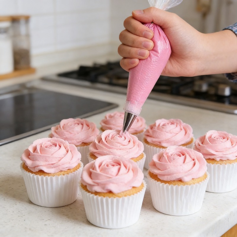 yes100/200Pcs Disposable Pipin - Piping Bag Disposable recension och pris