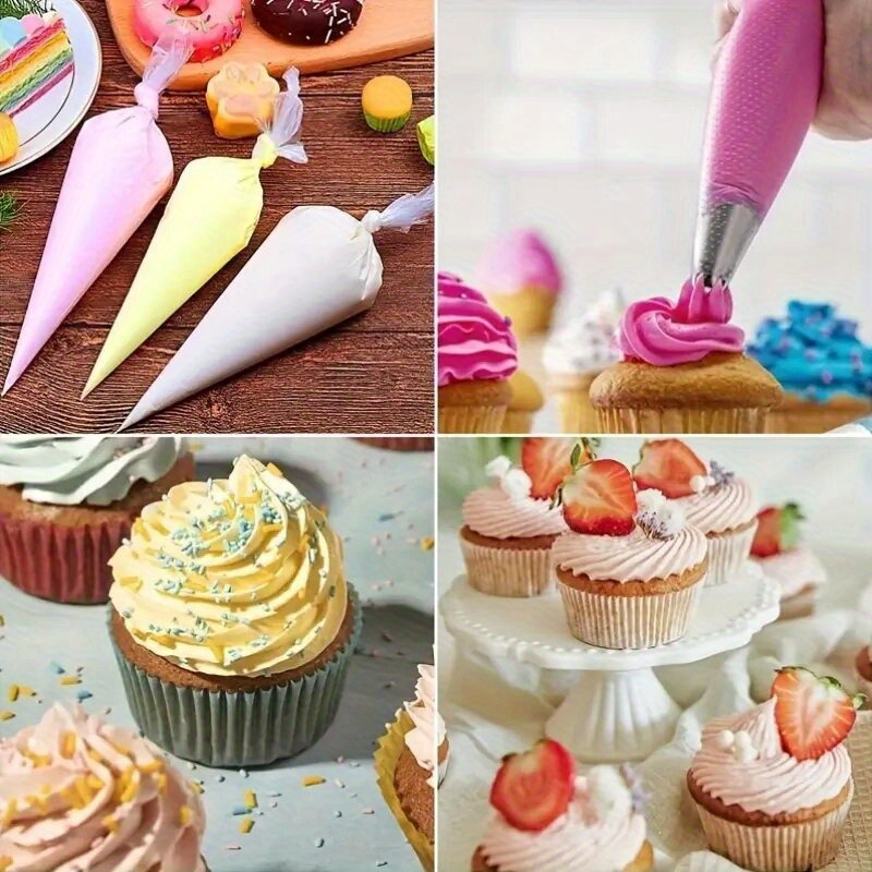 yes100/200Pcs Disposable Pipin - Piping Bag Disposable recension och pris