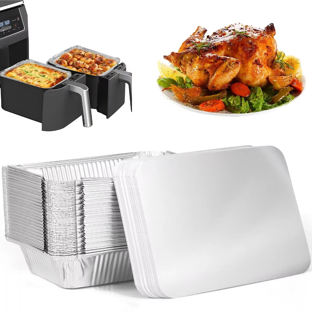 10PCS Disposable Aluminum Foil - Kitchen Oven Baking Pans recension och pris