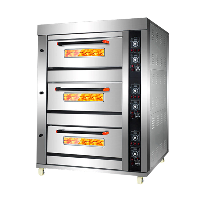 Guangzhou 3 Deck 6 Trays Comme - Commercial Kitchen Baking Equipment recension och pris