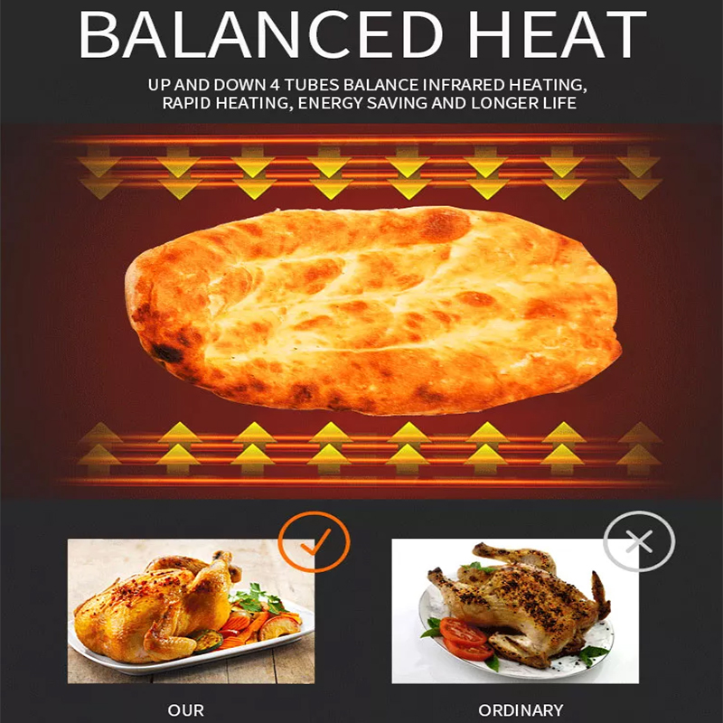 Guangzhou 3 Deck 6 Trays Comme - Commercial Kitchen Baking Equipment recension och pris