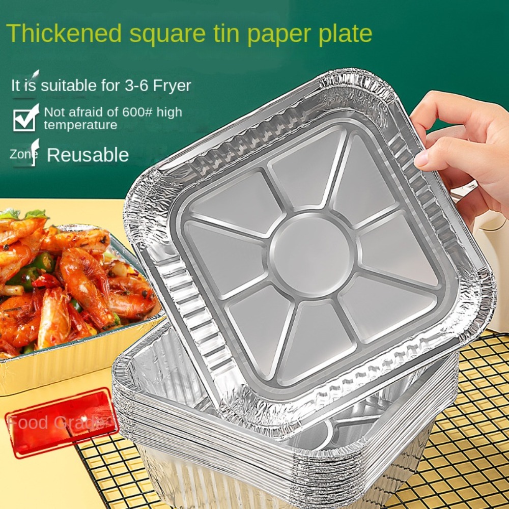 20CM Air Fryer Aluminum Foil P - Kitchen Oven Baking Pans recension och pris