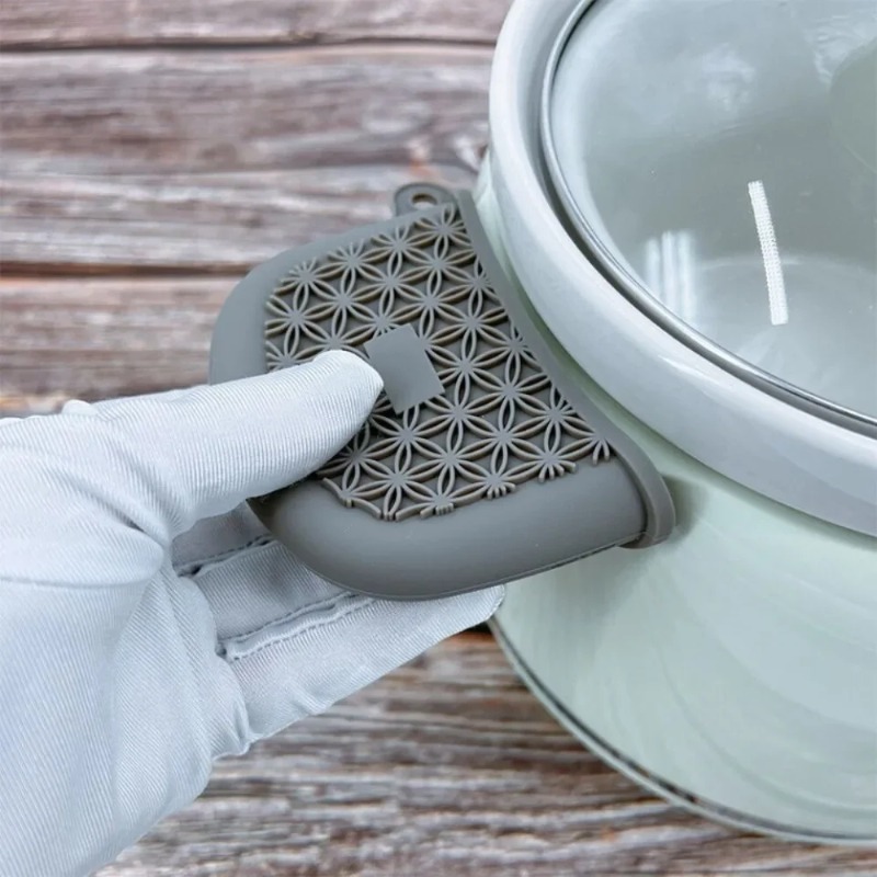 Thickened Silicone Pan Handle  - Kitchen Baking Pan Organizer recension och pris