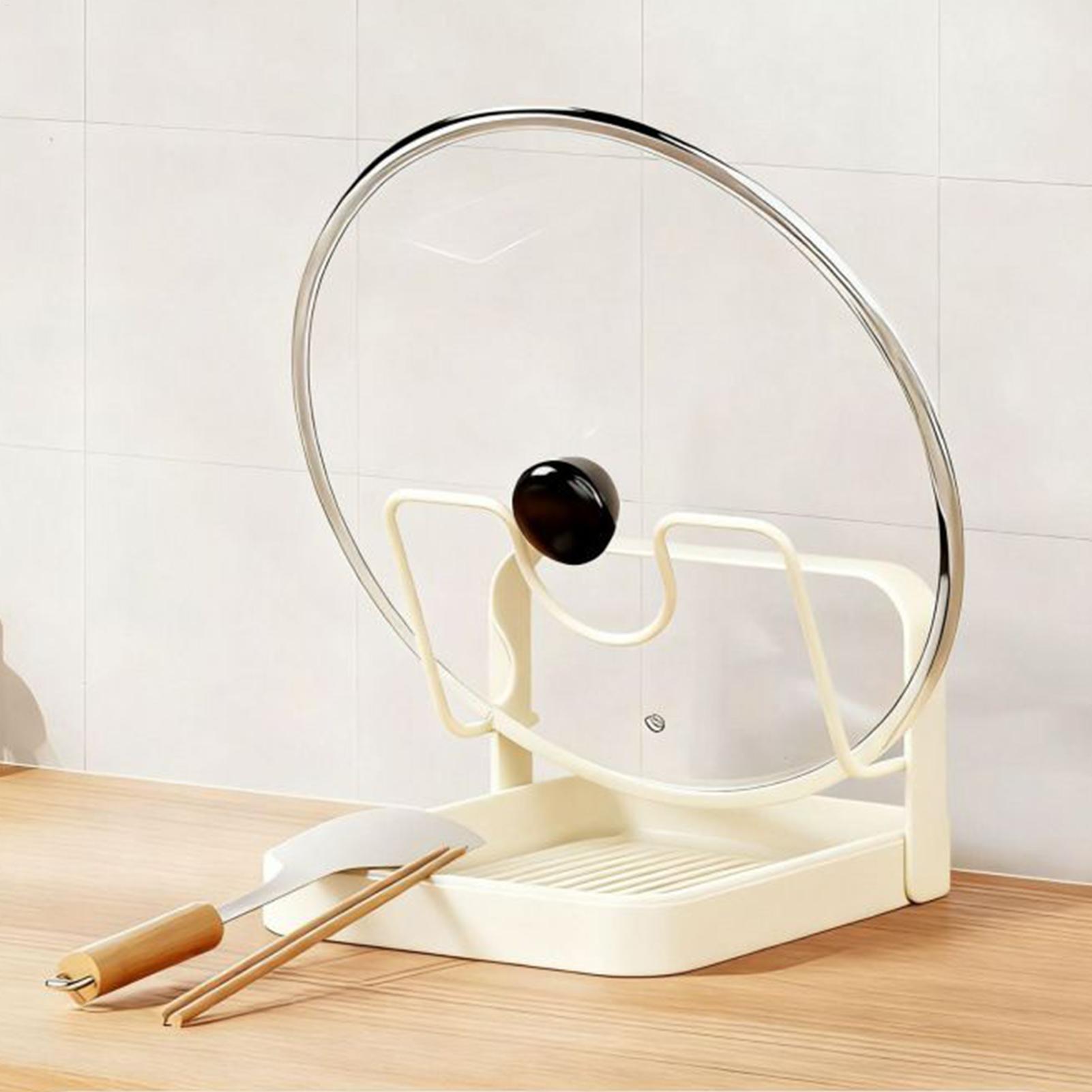 Pot Lid Organizer Anti-Slip Ki - Kitchen Baking Pan Organizer recension och pris