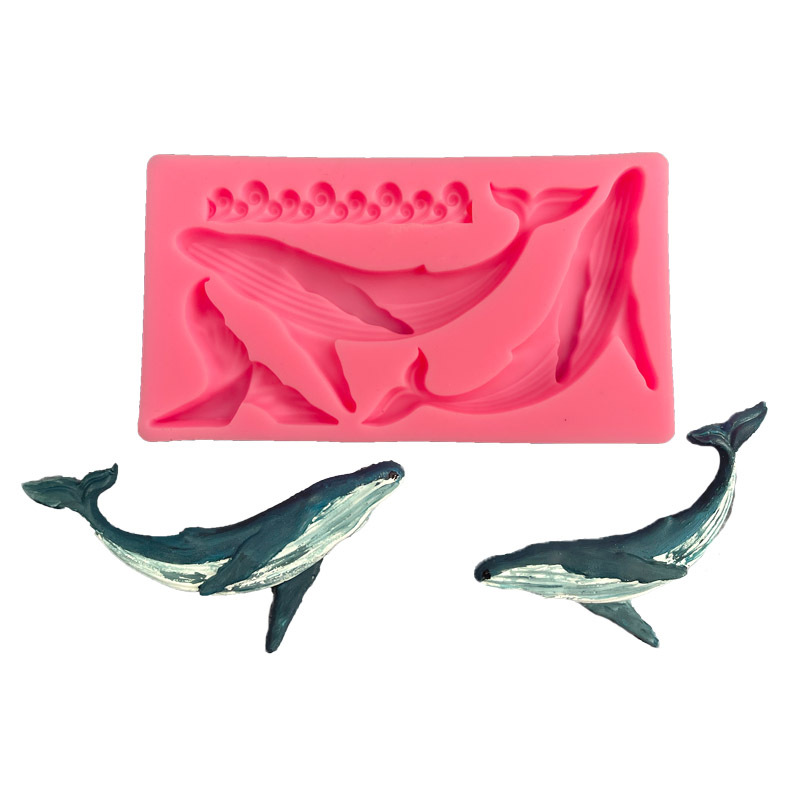 DIY Whale Silicone Mold Ocean  - Kitchen Baking Decor recension och pris