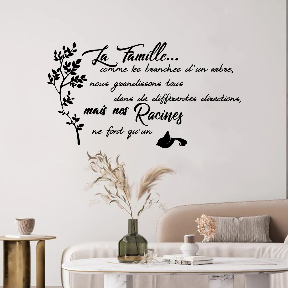 French Family Quote Tree Bird  - Kitchen Queen recension och pris