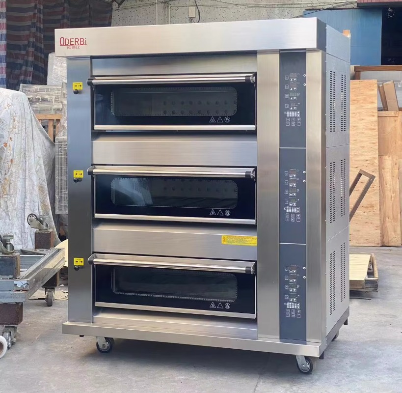 Customized Commercial 3 Deck 6 - Commercial Kitchen Baking Equipment recension och pris