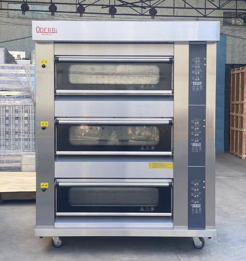 Customized Commercial 3 Deck 6 - Commercial Kitchen Baking Equipment recension och pris